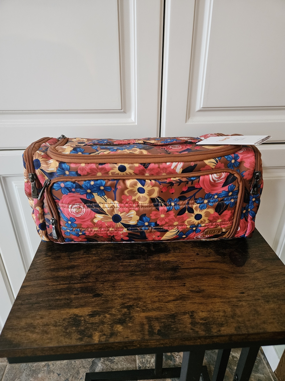 lug 3-Piece Cosmetic Case Set - Trolley XL, Dolly, Parasail in Whimsy Copper - Picture 3 of 13